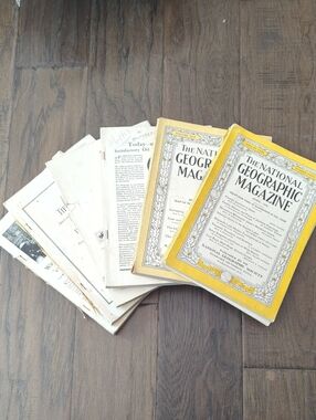 Vintage National Geographic Miscellaneous Years *Free With Purchase*